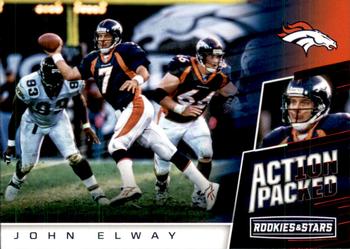 2017 Panini Rookies & Stars - Action Packed #15 John Elway Front