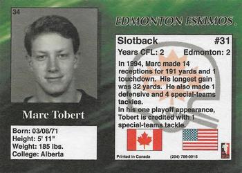 1995 R.E.L. #34 Marc Tobert Back