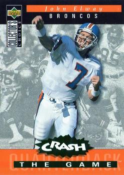 1994 Collector's Choice - You Crash the Game Green Foil #C6 John Elway Front