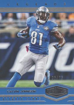2017 Panini Plates & Patches #107 Calvin Johnson Front