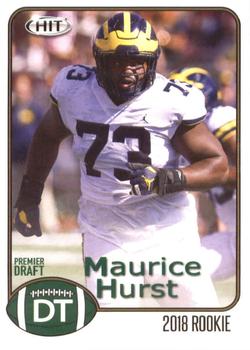 2018 SAGE HIT #79 Maurice Hurst Jr. Front