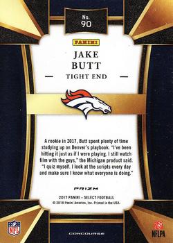 2017 Panini Select #90 Jake Butt Back