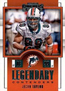 2017 Panini Contenders - Legendary Contenders #LC-2 Jason Taylor Front