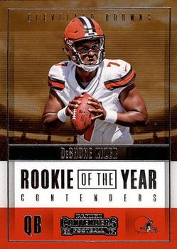 2017 Panini Contenders - Rookie of the Year Contenders #RY-4 DeShone Kizer Front