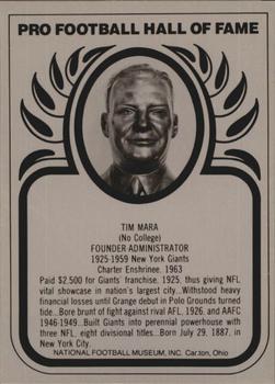 1982-83 Hall of Fame Metallics #NNO Tim Mara Front