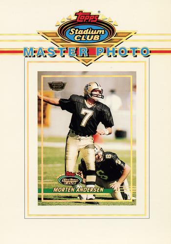 1993 Stadium Club - Master Photos Series Two Members Only #1 Morten Andersen Front