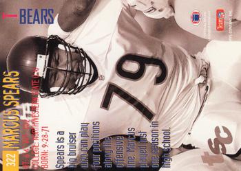 1994 Stadium Club - Super Bowl XXIX Embossed #322 Marcus Spears Back