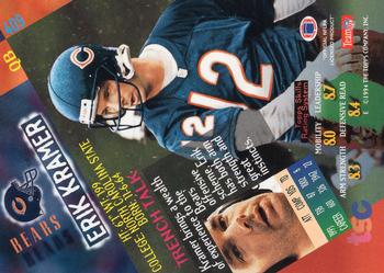 1994 Stadium Club - Super Bowl XXIX Embossed #409 Erik Kramer Back