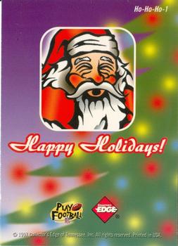 1997 NFL Properties Santa Claus #Ho-Ho-Ho1 Santa Claus Back