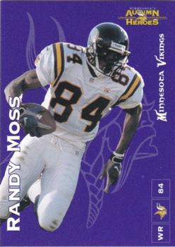 2001 Minnesota Vikings Autumn Heroes #5 Randy Moss Front