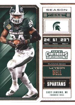 2018 Panini Contenders Draft Picks #63 Le'Veon Bell Front