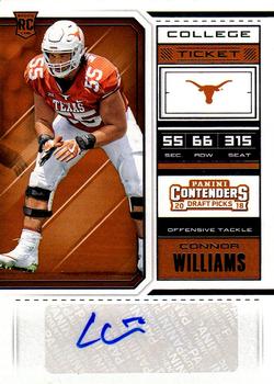 2018 Panini Contenders Draft Picks #183 Connor Williams Front