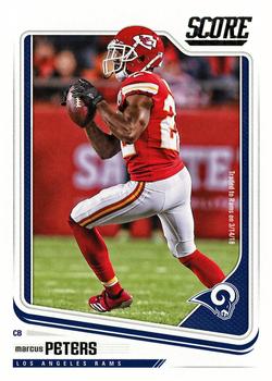 2018 Score #161 Marcus Peters Front