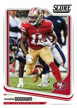 2018 Score #285 Marquise Goodwin Front