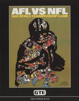 1991 GTE Super Bowl Theme Art #2 Super Bowl II Front