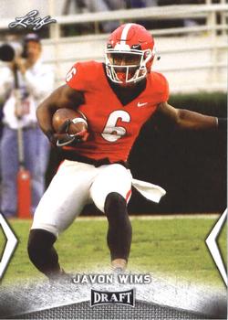 2018 Leaf Draft #28 Javon Wims Front