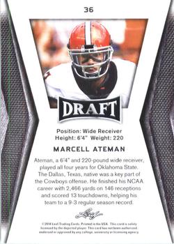 2018 Leaf Draft #36 Marcell Ateman Back