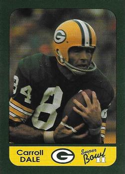 1991 Champion Cards Green Bay Packers Super Bowl II 25th Anniversary #21 Carroll Dale Front