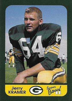 1991 Champion Cards Green Bay Packers Super Bowl II 25th Anniversary #25 Jerry Kramer Front