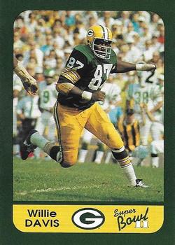 1991 Champion Cards Green Bay Packers Super Bowl II 25th Anniversary #36 Willie Davis Front
