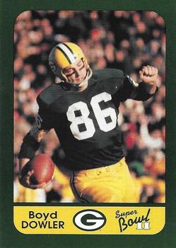 1991 Champion Cards Green Bay Packers Super Bowl II 25th Anniversary #37 Boyd Dowler Front
