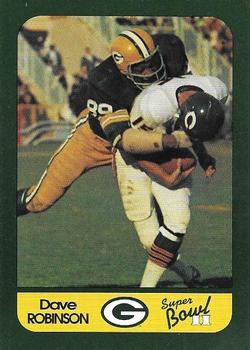 1991 Champion Cards Green Bay Packers Super Bowl II 25th Anniversary #44 Dave Robinson Front