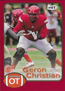 2018 SAGE HIT - Red #106 Geron Christian Front