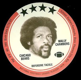1976 Buckmans Discs #5 Wally Chambers Front