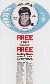 1976 Pepsi Discs #4 Doug Buffone Front