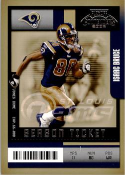 2004 Playoff Contenders - Hawaii 2005 #88 Isaac Bruce Front