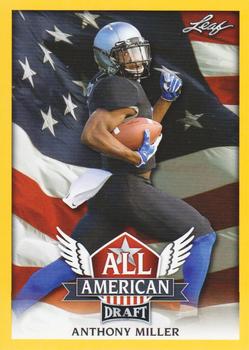 2018 Leaf Draft - All American Gold #AA-01 Anthony Miller Front