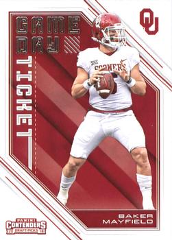 2018 Panini Contenders Draft Picks - Game Day Ticket #24 Baker Mayfield Front