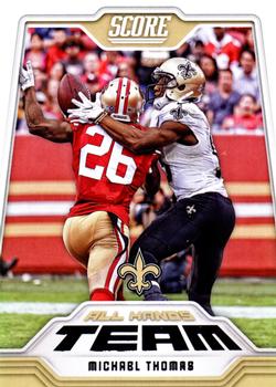 2018 Score - All Hands Team #11 Michael Thomas Front