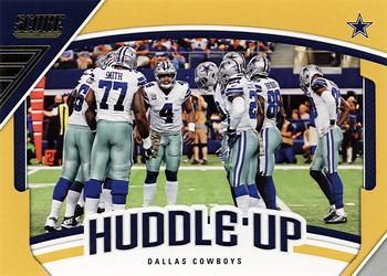 2018 Score - Huddle Up Gold #5 Dallas Cowboys Front