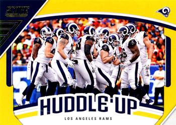 2018 Score - Huddle Up Gold #6 Los Angeles Rams Front