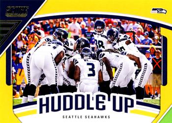 2018 Score - Huddle Up Gold #7 Seattle Seahawks Front