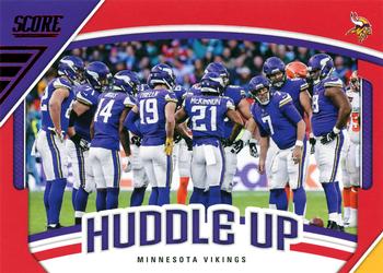 2018 Score - Huddle Up Red #8 Minnesota Vikings Front