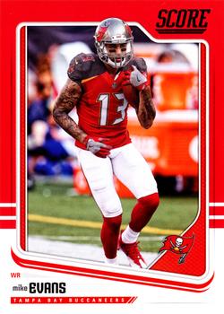 2018 Score - Red #303 Mike Evans Front