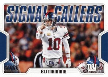2018 Score - Signal Callers #22 Eli Manning Front