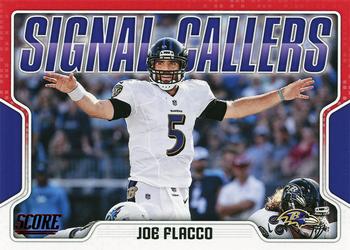 2018 Score - Signal Callers Red #3 Joe Flacco Front