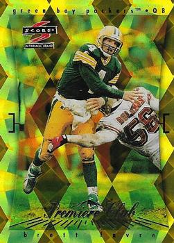 1997 Score Green Bay Packers - Premiere Club #1 Brett Favre Front