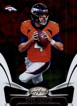 2018 Panini Certified #13 Case Keenum Front
