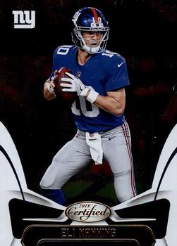 2018 Panini Certified #48 Eli Manning Front
