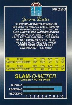 1993 Slam Jerome Bettis #NNO Jerome Bettis Back