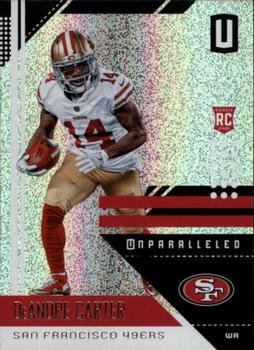 2018 Panini Unparalleled #175 DeAndre Carter Front
