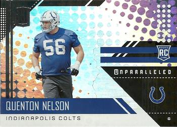 2018 Panini Unparalleled #300 Quenton Nelson Front