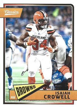 2018 Panini Classics - Blue Back #24 Isaiah Crowell Front