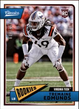 2018 Panini Classics - Red Back #241 Tremaine Edmunds Front