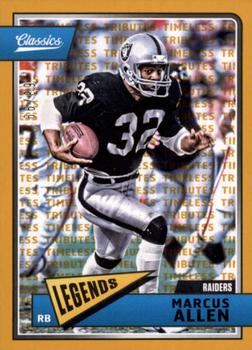 2018 Panini Classics - Timeless Tributes Gold #138 Marcus Allen Front