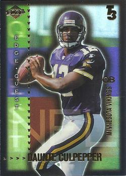 2000 Collector's Edge T3 - Edge Quest Preview Gold #EQ21 Daunte Culpepper Front